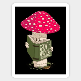 Growth Hacking Techniques For Mushrooms Sticker